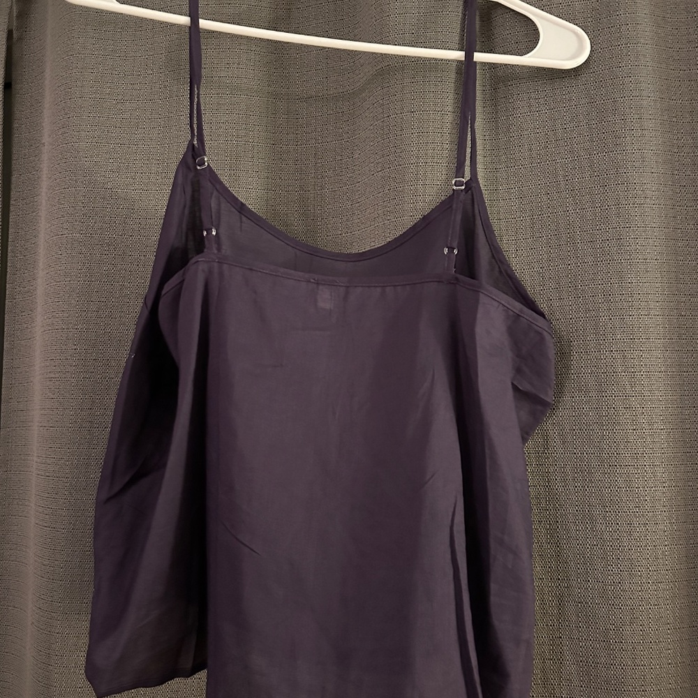 Johnny Was Purple Lace Top - Picture 8 of 9